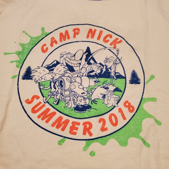 Camp Nick Summer 2018 Ringer Tee - Picture 2 of 3